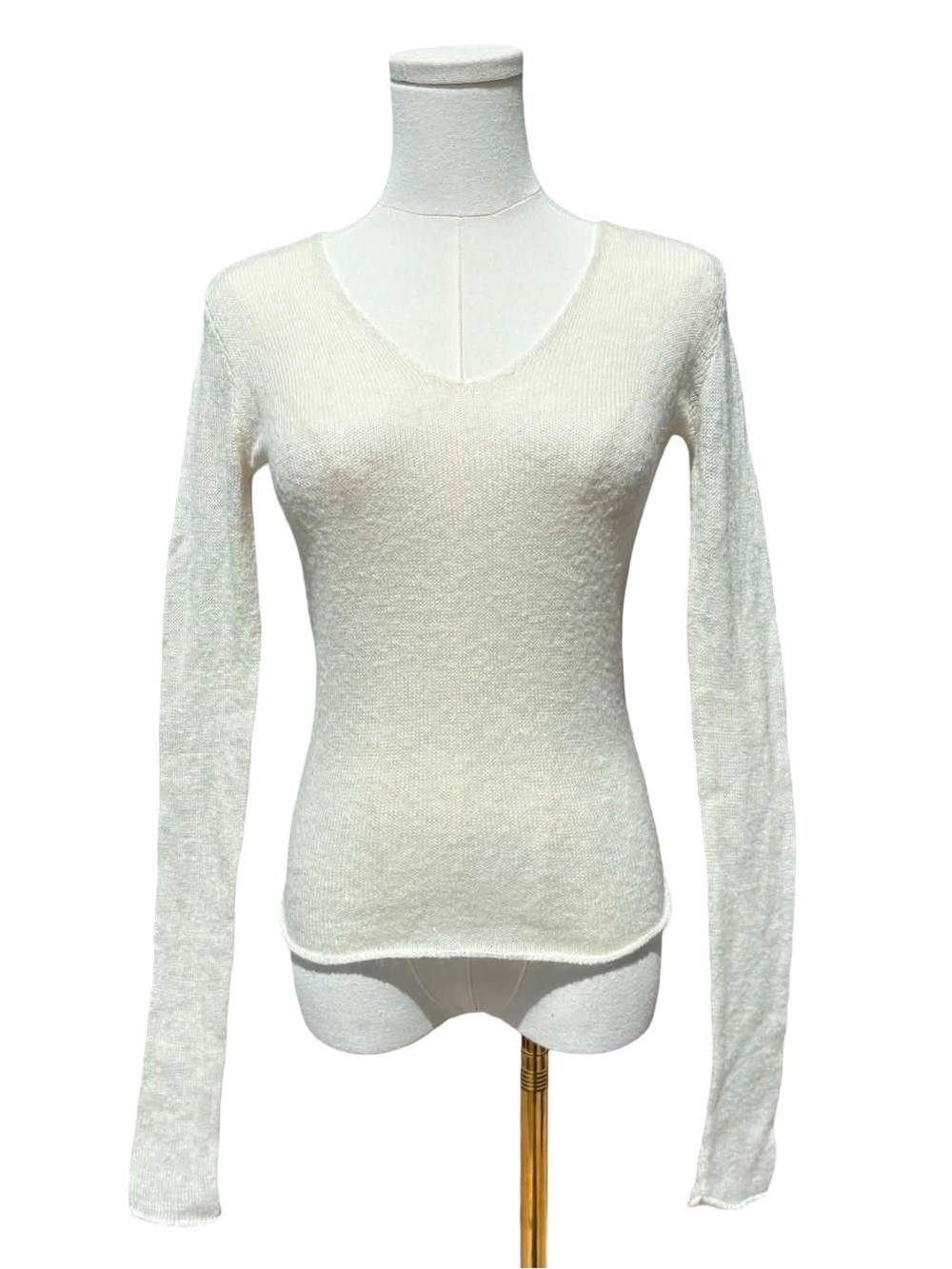 Brandy Melville Alpaca Blend Knit Long Sleeve Top